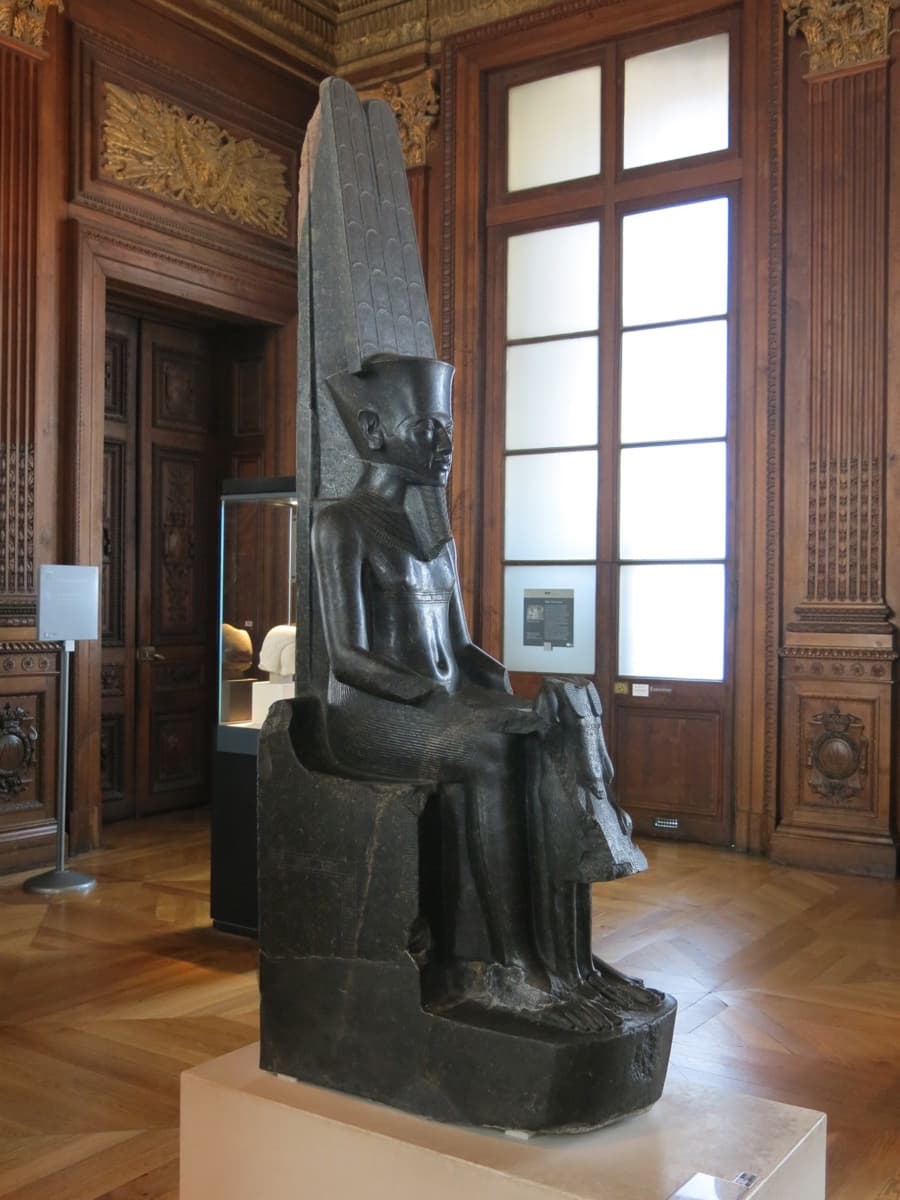 Amun Protecting Tutankhamun