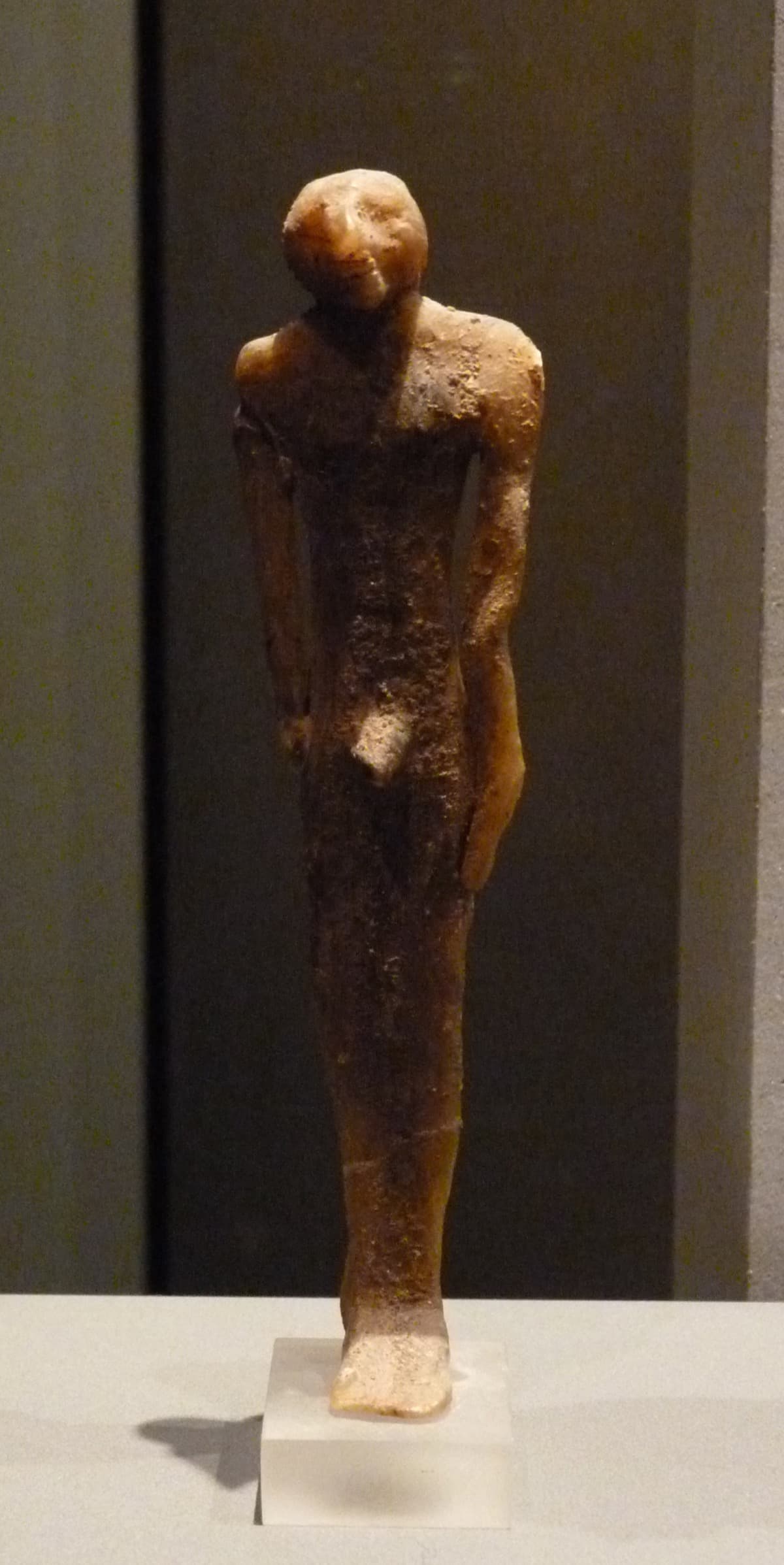 Servant Figurine: Woman Grinding Grain — image 1