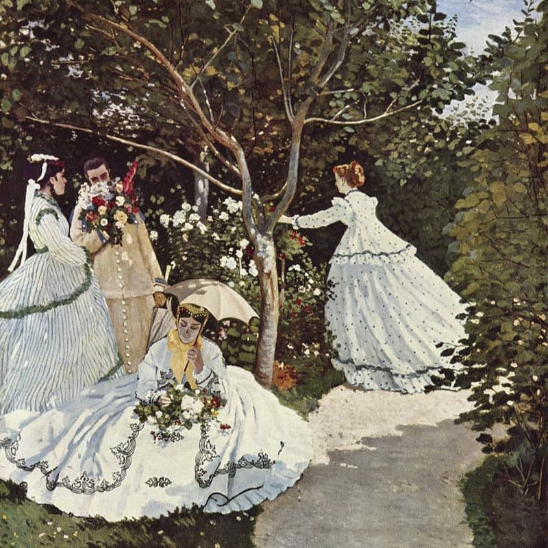 Women in the Garden